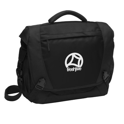 Port Authority® Computer Embroidered Messenger Bag