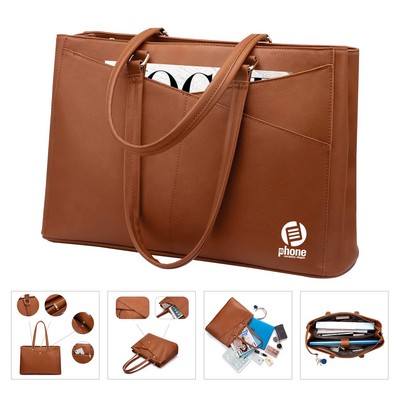 15.6" Laptop Tote Bag for Women