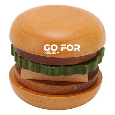 Hamburger Coaster Set With Magnet