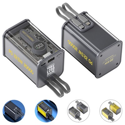 ClearView 10000mAh Fast Power Bank