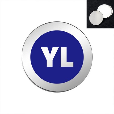 Silver Colored Golf Ball Marker