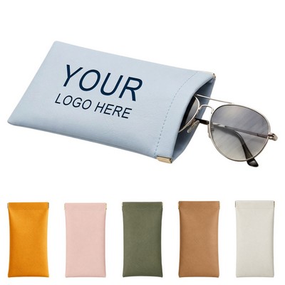 PU Leather Eyeglasses Storage Pouch