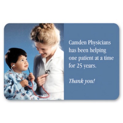 Sign - Small Rectangle w/Round Corners (4"x6") logo only