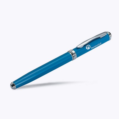 Platinum Series Ultra Fashionable Cap-Off Ballpoint Pen with Enamel Finish