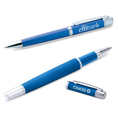 Platinum Series Metallic Cap-Off Ballpoint Pen