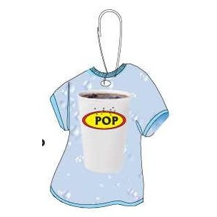 Soda Pop T-Shirt Zipper Pull