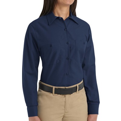 Red Kap® Women's Long Sleeve Industrial Work Shirt
