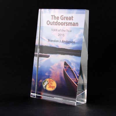 Vertical Wedge Award (2 3/8"x3 1/4")