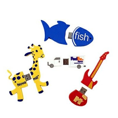 1 GB Custom 2 Dimensional USB Flash Drive