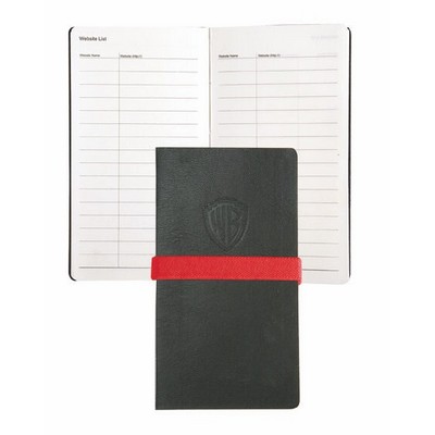 Prologue 3 1/4"W x 5 7/8"H 192 Pages Slim Pocket Journal (Black)