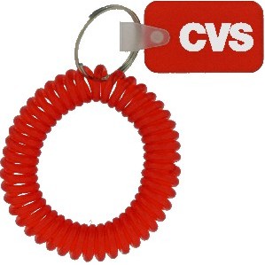 Translucent Wrist Coil w/ Rectangular Shape Tag