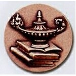 Newport Mint Medal - 2 1/2" (Lamp of Knowledge)