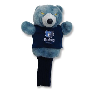 Custom Blue Grizzly Golf Club Cover