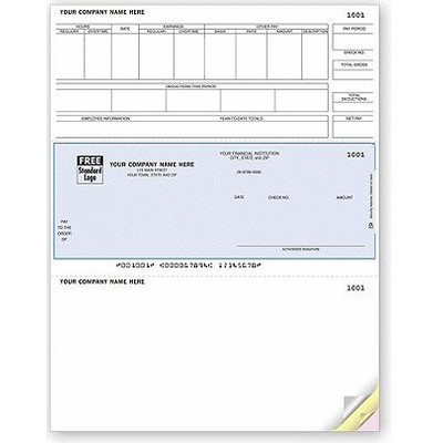 Laser Payroll Checks (1 Part)