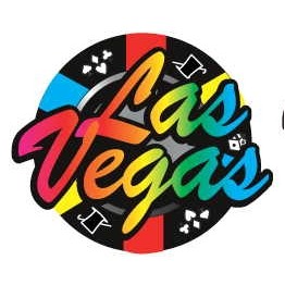 Las Vegas Poker Chip Promotional Magnet w/ Strip Magnet (10 Square Inch)