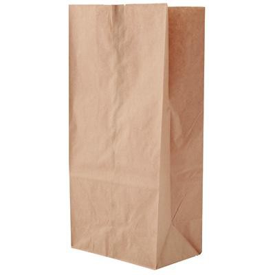 Natural Kraft SOS 16 Lb. Grocery Bag (7 5/8"x4 7/8"x16 1/4")