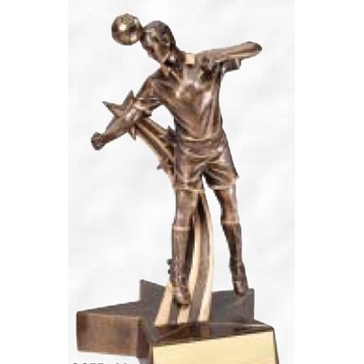 Stamford Series Resin Sculpture Award (Male Soccer)