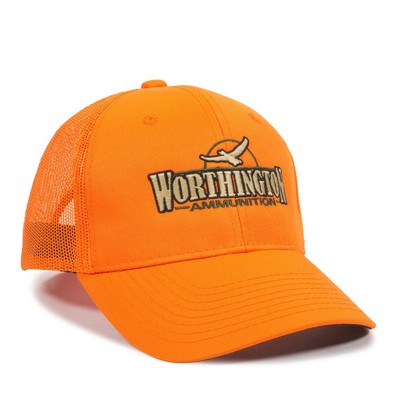 Camo w/Mesh Back Cap