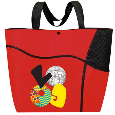 "eGreen" Wave Tote Bag