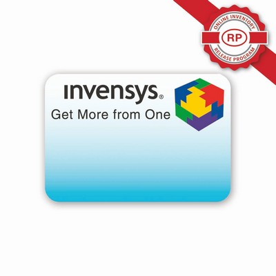 Full Color 50 Mil Name Badge (2.25X3.25") Rectangle - No personalization included