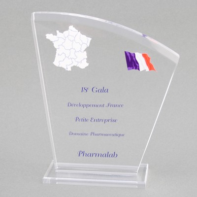 Acrylic Award 1 (6-5/8"x 8-3/8"x 2")