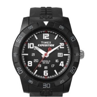 Timex® Expedition Black Rugged Basic Analog Watch