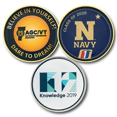 1 9/16" (1.5625") USA Printed Rush Coin