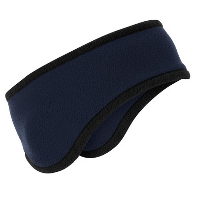 Port Authority® Two-Color Fleece Headband.
