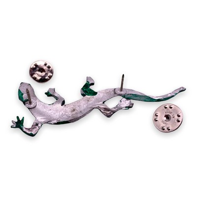 Gecko Lizard Lapel Pin