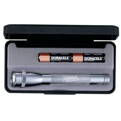 Gray Genuine "AA" Mini Mag-Lite® Flashlight
