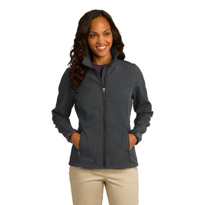 Eddie Bauer® Women's Shaded Crosshatch Soft Shell Jacket.