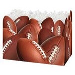 Large Football Gift Basket Box
