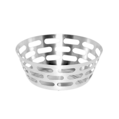 Mod18 6.5'' Brushed Stainless Steel Bread Basket