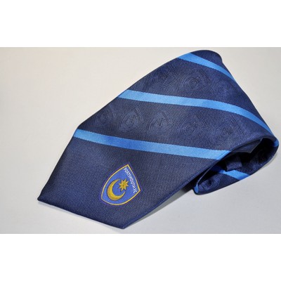 Youth Silk Clip On Custom Woven Neck Ties Or School Ties