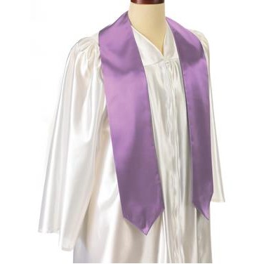 Custom 60" Graduation Sash - Lavender Purple