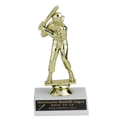 6 ¼" Sports Trophy w/Figure