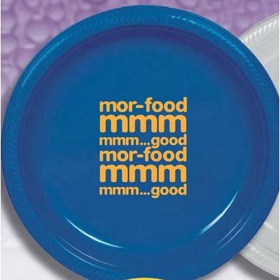 Round Plastic Plate (10")