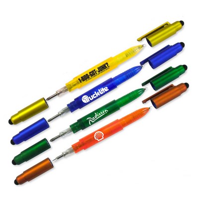 Popular Tool ! Screwdriver Pen With Dual Stylus