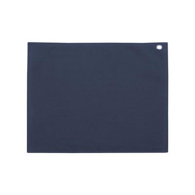 Carmel Towel Company Velour Hemmed Towel w/Grommet & Hook