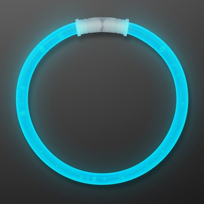 8" Dark Aqua Glow Bracelets - BLANK