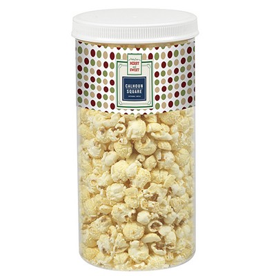 Gourmet White Cheddar Truffle Popcorn Tub