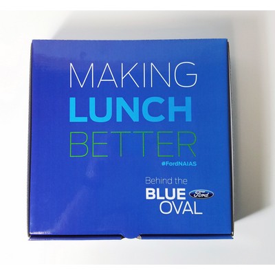 Full Color FDA Compliant 12" Pizza Box w/High Gloss Laminate Finish