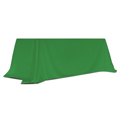 Green 6' - 8' Convertible Table Throw (Blank) 8'