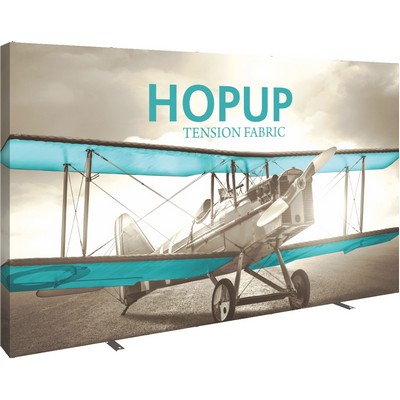 Hopup™ 13' Full Height Straight Display & Fitted Graphic