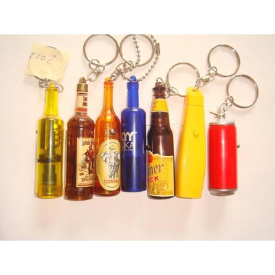 Projector Keychain In Bottle Or Can Shape