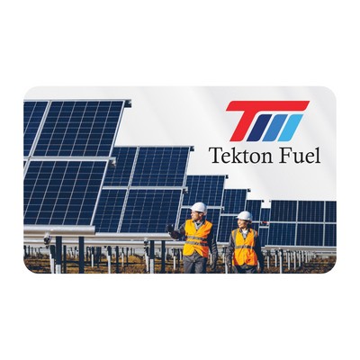 Rectangle Sticker | Round Corners | 3" x 5"| Clear Static | Static Back | Digital