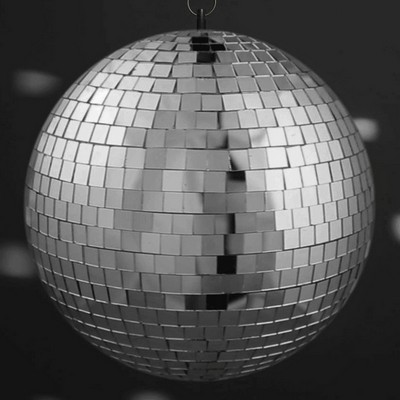 Disco Mirror Ball, 10" Diameter (NON-Light Up) - BLANK
