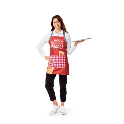 100% Polyester Dye Sublimated Full Length Apron