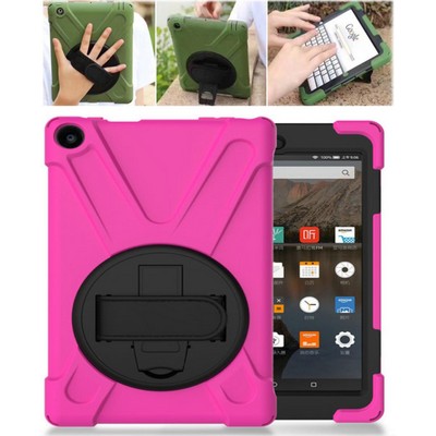 iBank ® Shockproof Case compatible with Amazon Fire HD8 & 8 Plus (12th/10th, 2024/2022)