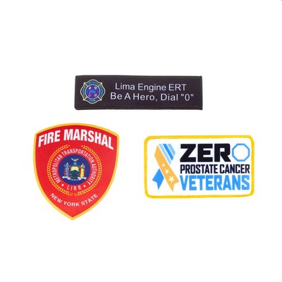 7.5" Dye Sublimated Patch